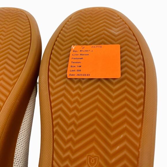 New Rothy’s The RS01 Sneaker in Maroon Men’s Size 14 - Picture 9 of 13